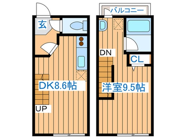 Ｊ　ＨＯＵＳＥの物件間取画像